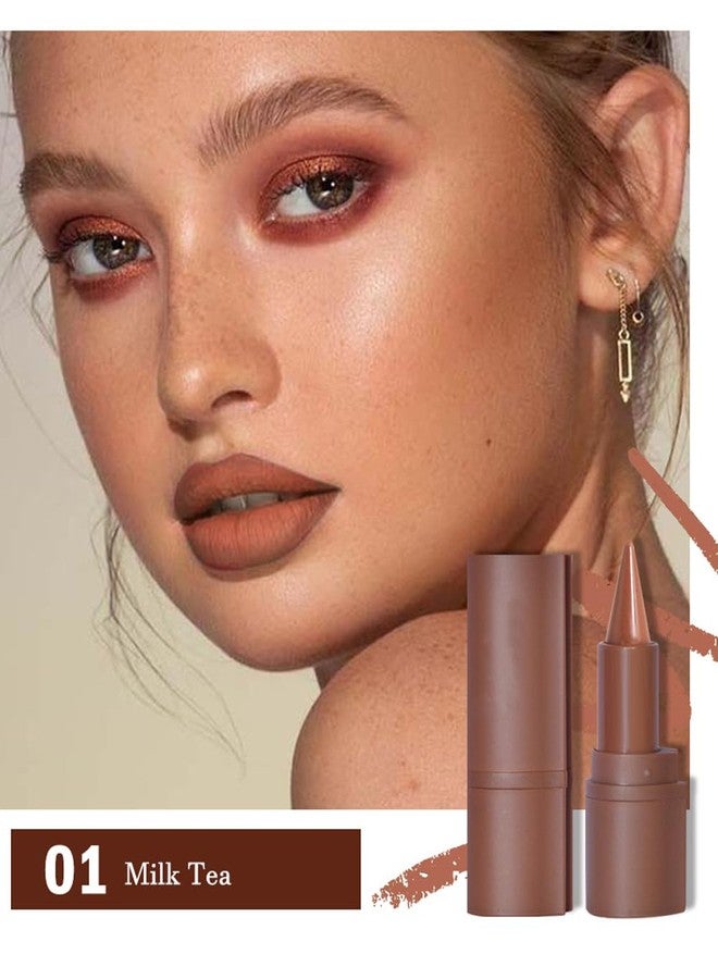 ايفي مجموعة أحمر شفاه Aaiffey Gradient Lip Liner Matte Crayon، قلم تحديد شفاه مثالي وتأثير أومبري متدرج، عالي الصبغة، مقاوم للتلطخ والماء، سهل الاستخدام، طرف مخروطي (01#+02#+03#) - Image 4